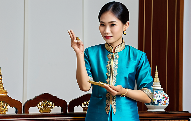경매사 실기시험 평가 항목과 기준 - Confident Auctioneer on Stage**

"A professional Thai auctioneer on a brightly lit stage, fully clot...